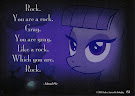 My Little Pony Rock Poetry Series 3 Trading Card