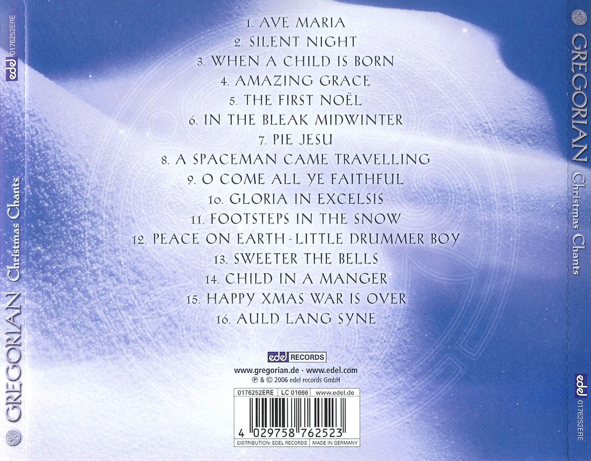 Gregorian - Christmas Chant ~ GPS SONORO