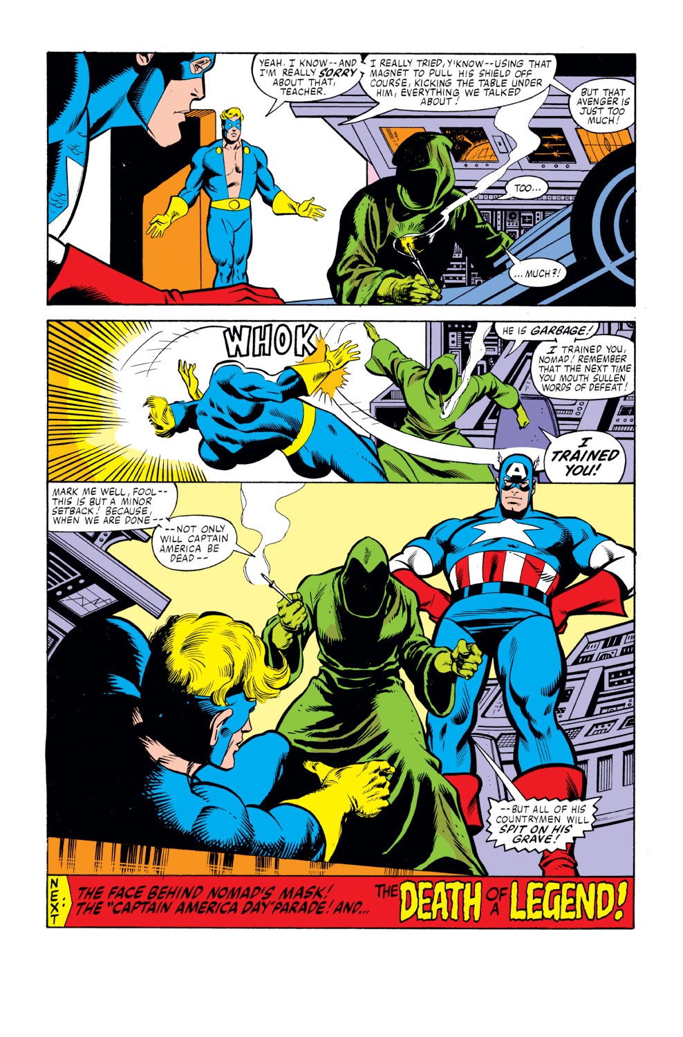 Read online Captain America (1968) comic -  Issue #261 - 23