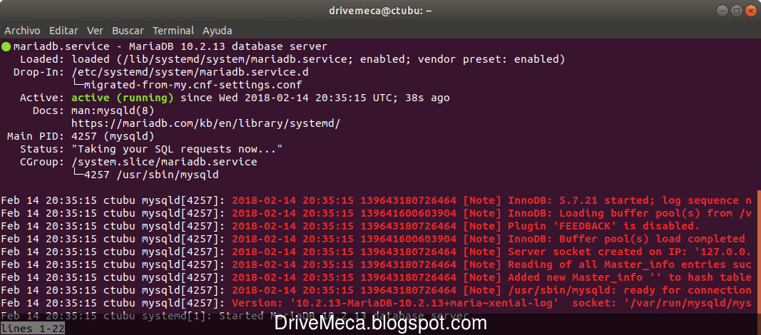 mariadb update mariadb update