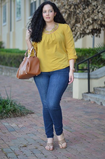 Como Combinar El Amarillo Siendo Gordita