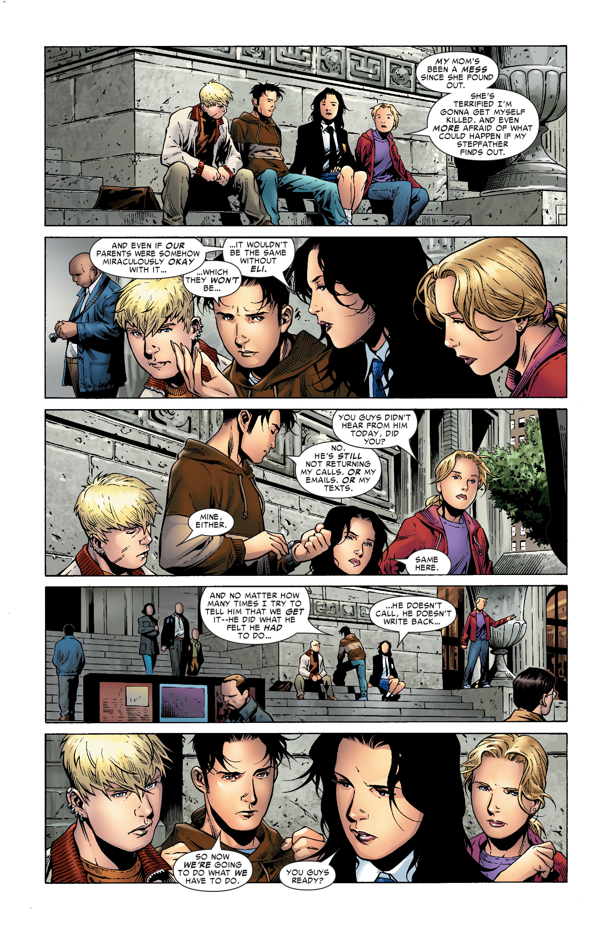 Read online Young Avengers (2005) comic -  Issue #9 - 9