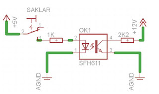 Оптопара tlp521 схема включения