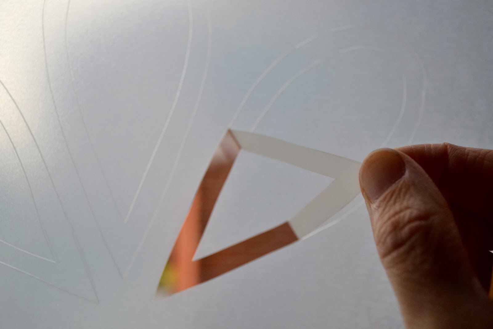 DIY zandstraalfolie / etching foil