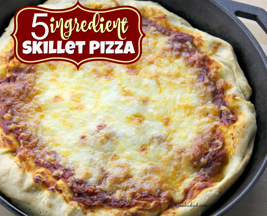 5 Ingredient Skillet Pizza 5 Ingredient Skillet Pizza