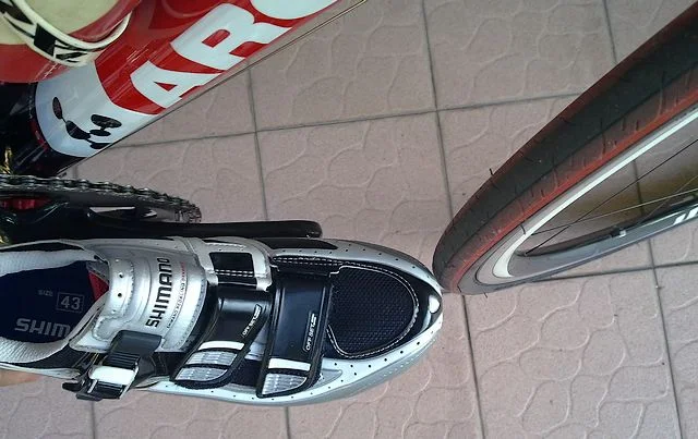 Look KeO pedal and Shimano R132 Shoes