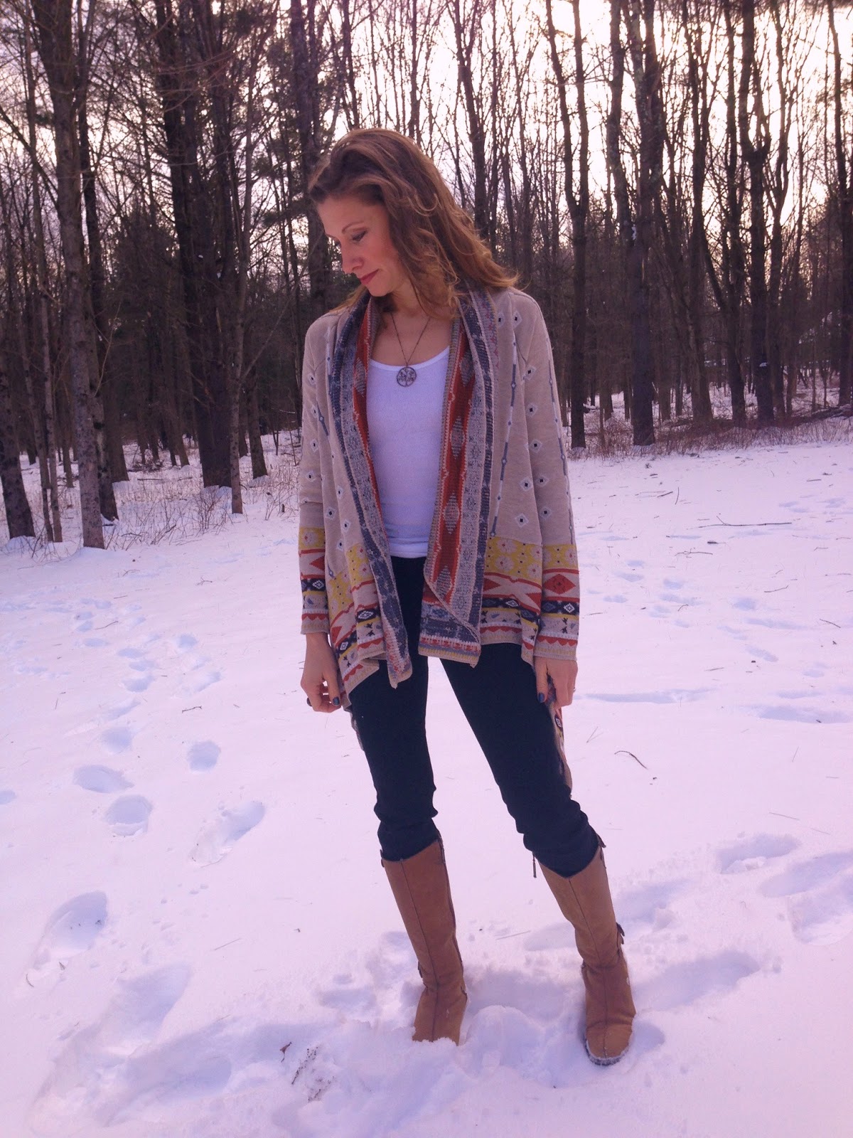 Stylish in the Stix Ski Lodge Wear