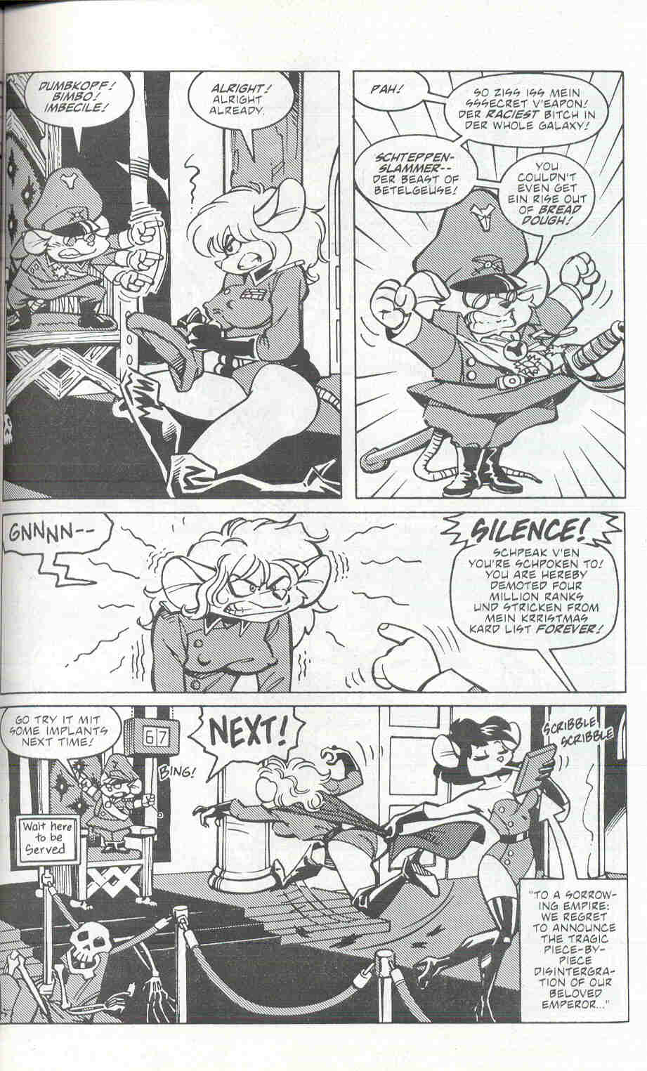 Read online Tank Vixens comic -  Issue #3 - 4