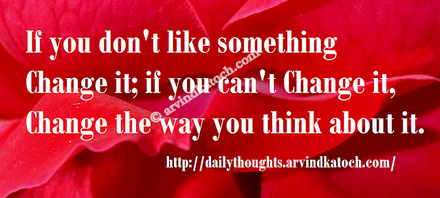 something, change, think, Daily Quote, Thought