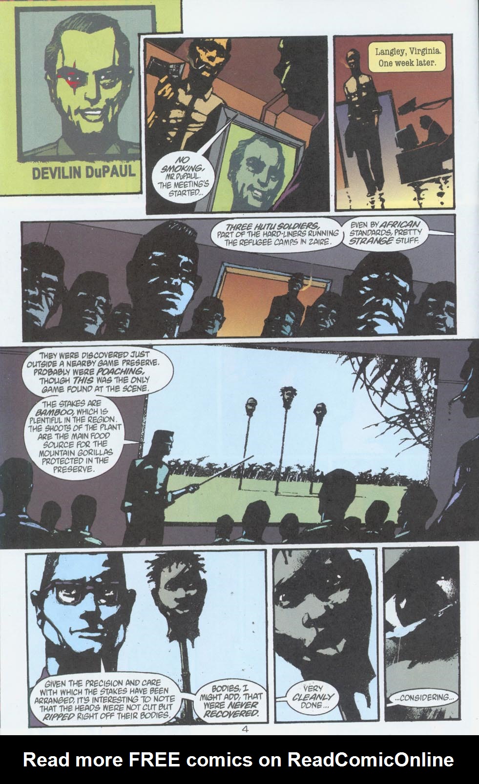 Read online Congo Bill (1999) comic -  Issue #1 - 5
