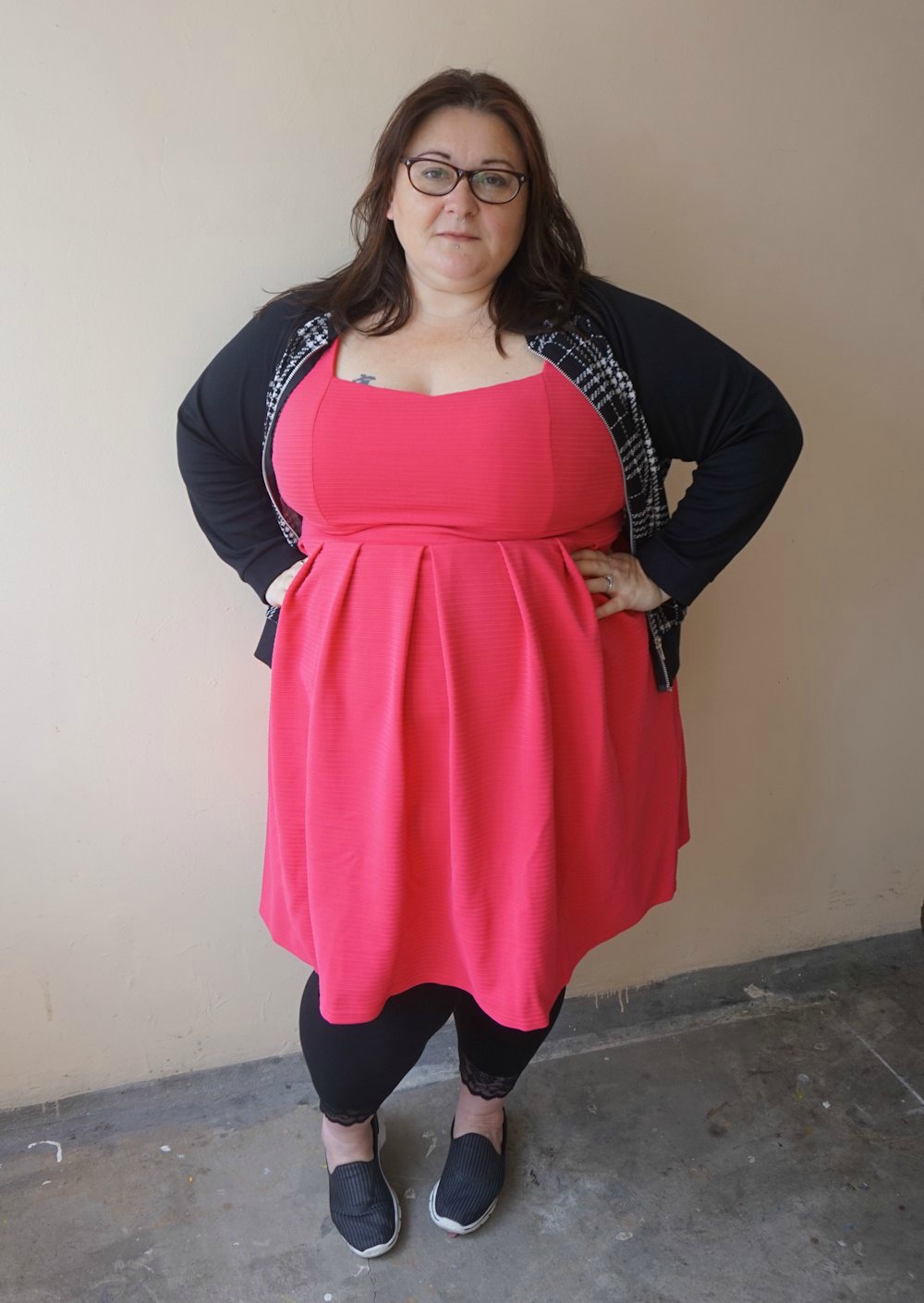 Lovedrobe heart back ribbed plus size skater dress Lovedrobe heart shaped back cut out hot pink ribbed skater dress plus size summer dress plus size wedding guest plus size holiday wear