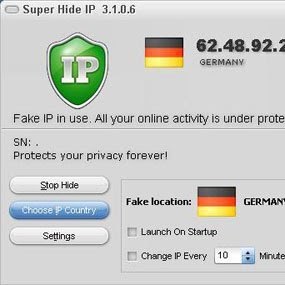 حصريا / برنامج تخطي واخفاء الاي بي Super Hide IP كامل بالتفعيل اخر اصدار