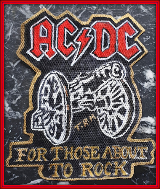 Parches Heavy Metal : AC DC FOR THOSE ABAUT TO ROCK NUEVO PARCHE HECHO