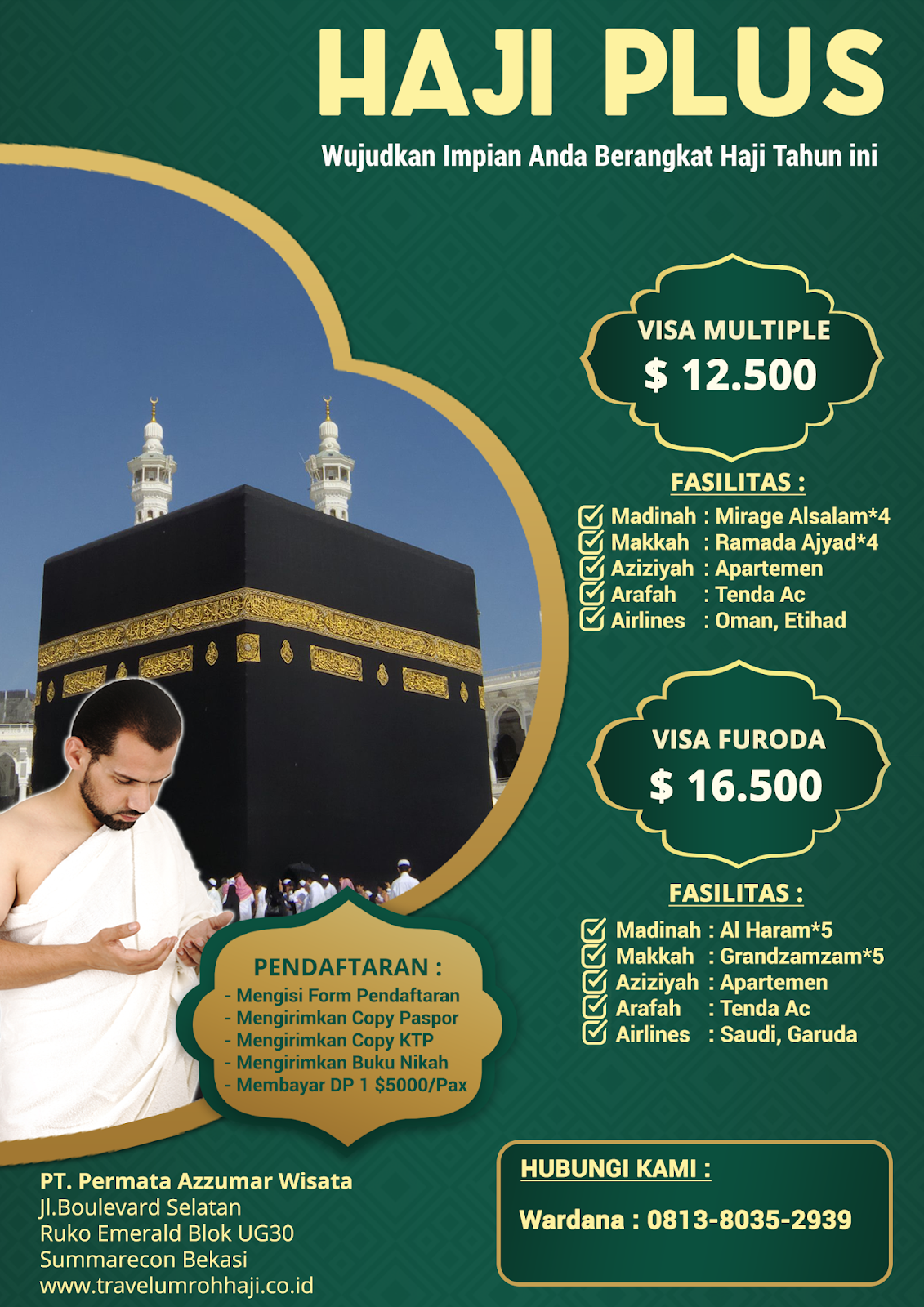 Biaya Haji Plus 2020 – Inspirasi Muslim