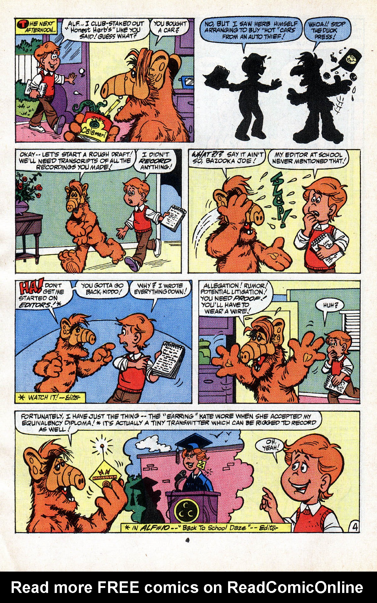 Read online ALF comic -  Issue #29 - 6