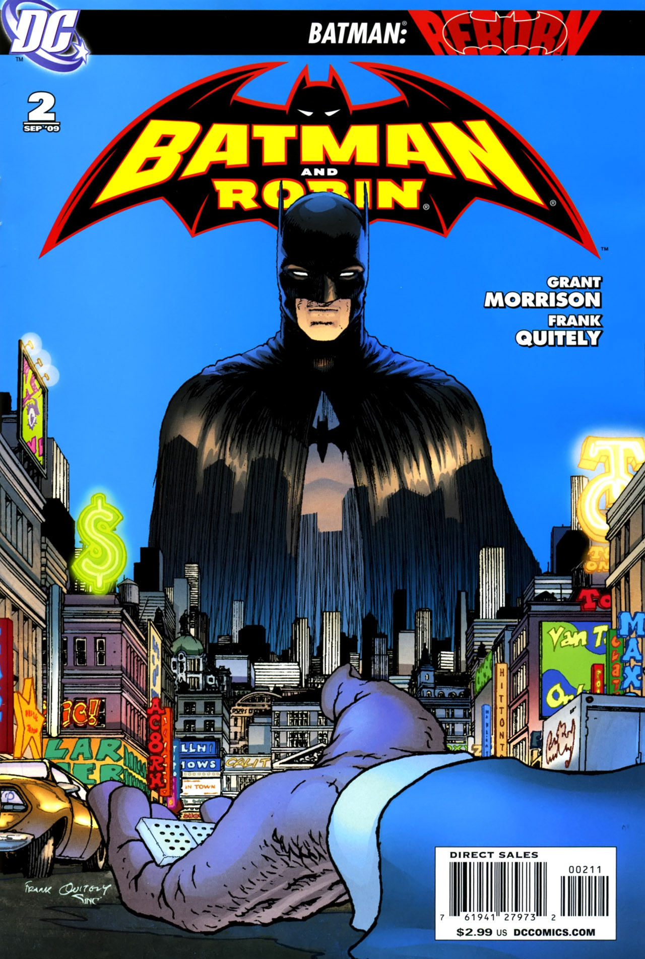 Read online Batman and Robin (2009) comic -  Issue #2 - 1