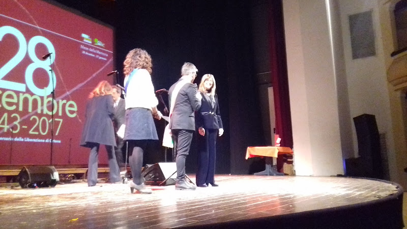 Premio 28 dicembre città di Ortona a Sonia Albanese -VIDEO