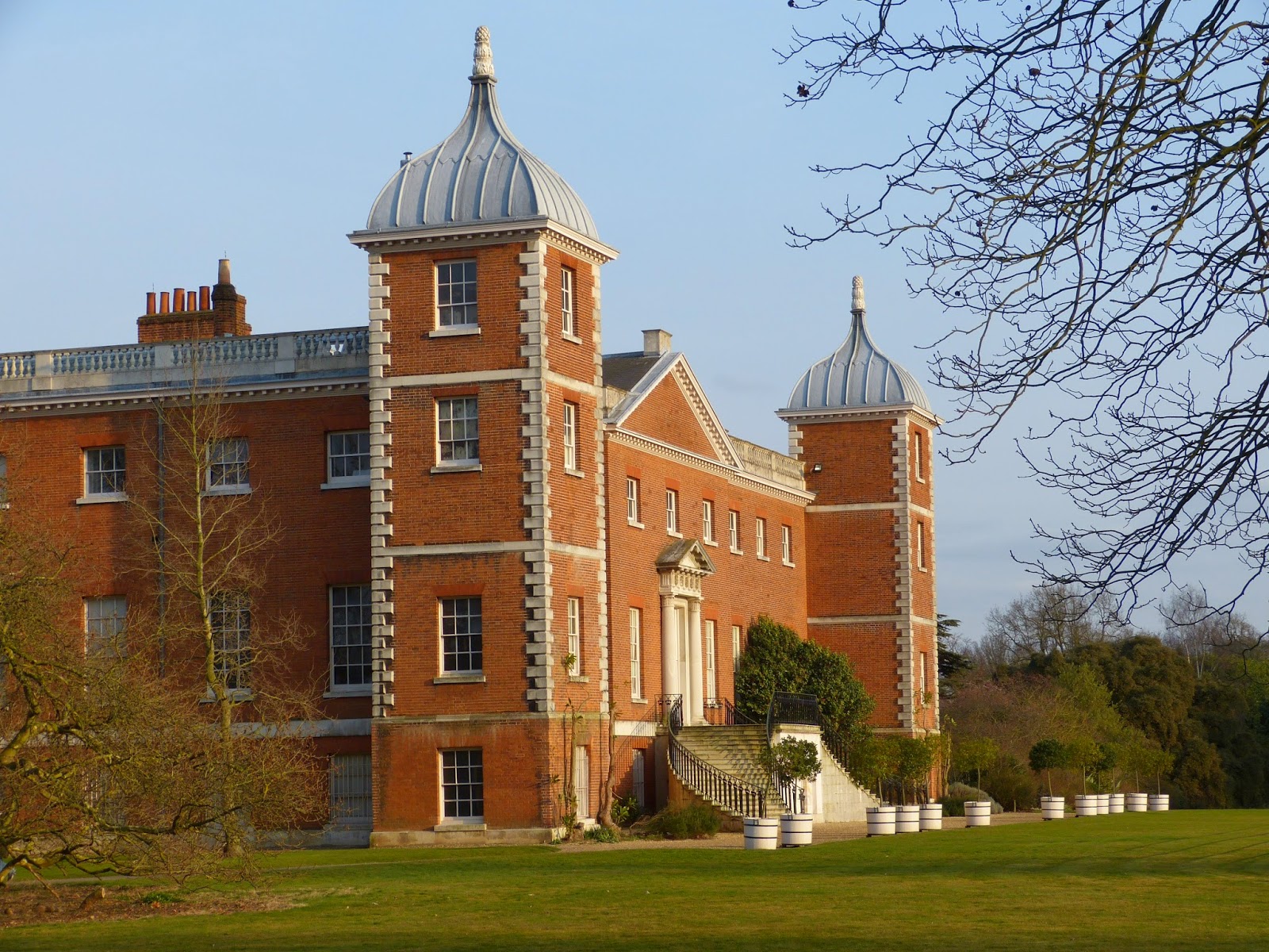 The rear view of the house, Osterley