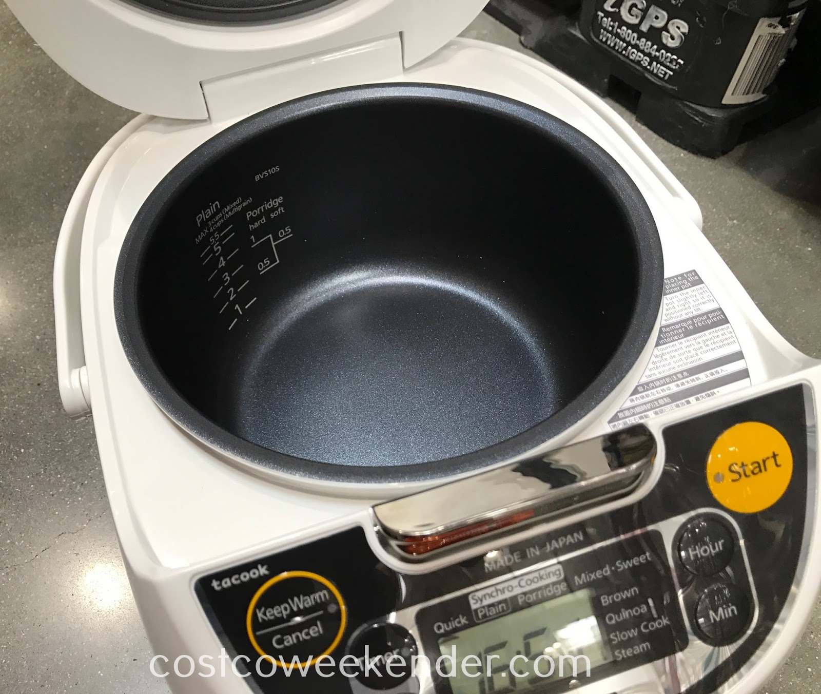 Tiger Rice Cooker/Warmer Costco Weekender