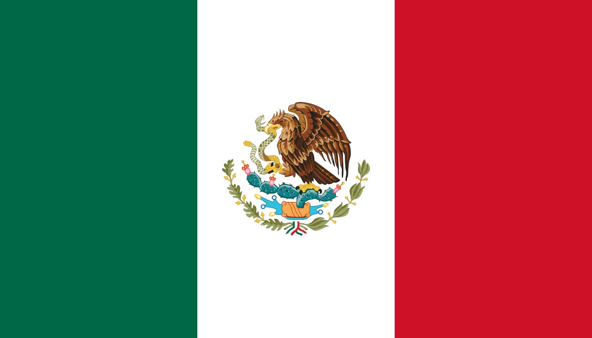 Bandera nacional de México
