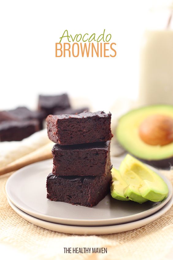 When Cooking Healthy Avocado Brownies