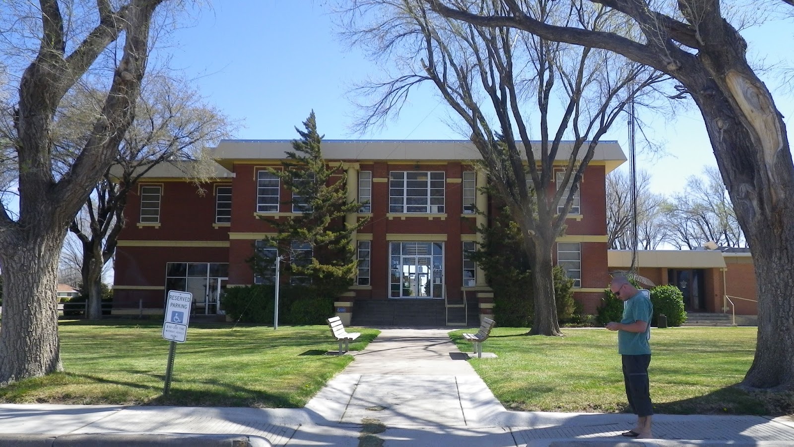 Texas Courthouse Tour SPRING BREAK TRIP 3/14 Hereford, Vega, Boys