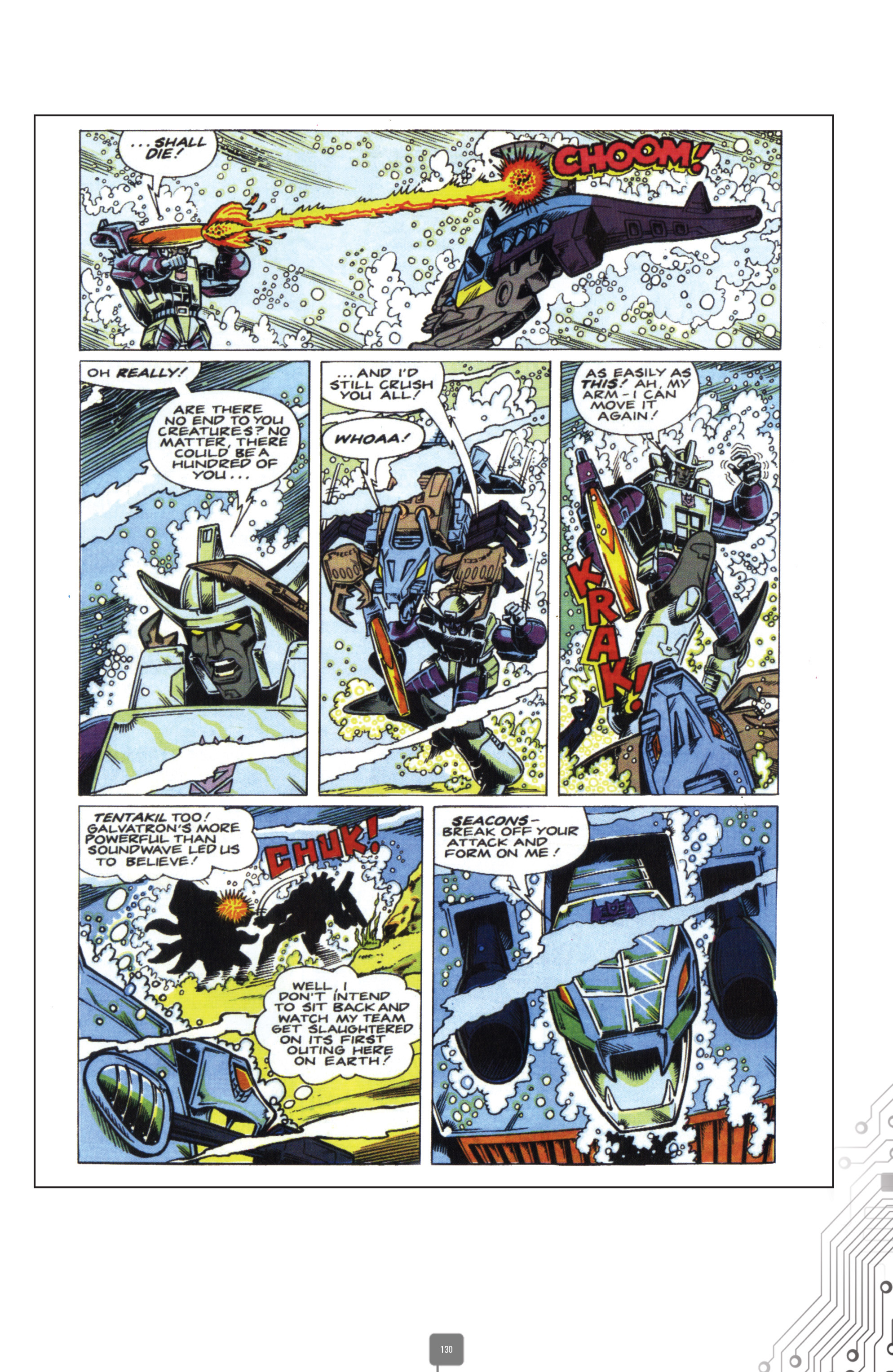Read online The Transformers Classics UK comic -  Issue # TPB 5 - 130