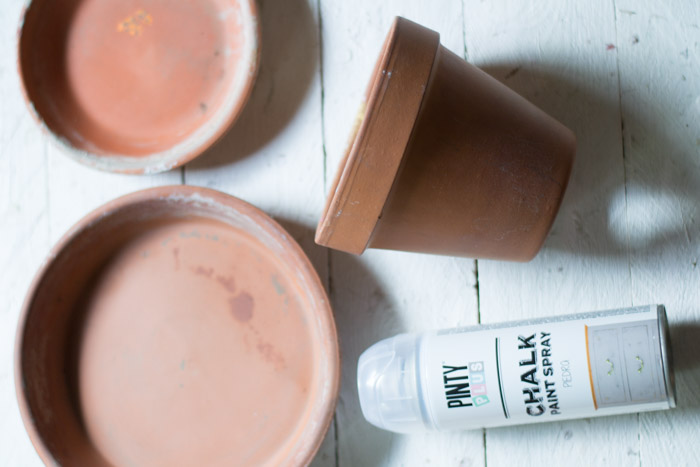 Reposa tartas macetero diy