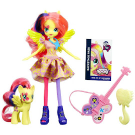 My Little Pony Equestria Girls Rainbow Rocks Doll & Pony Set Fluttershy Doll