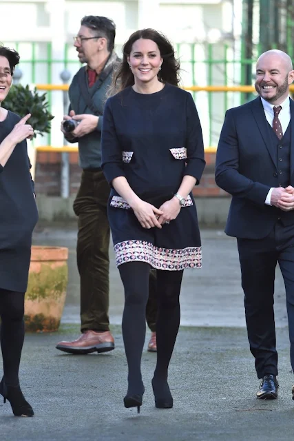 Kate Middleton visited a London primary school
