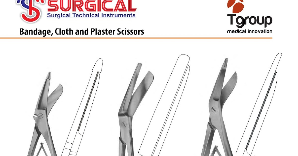 Bandage, Cloth and Plaster Scissors