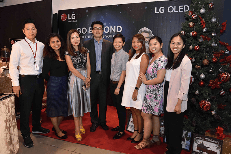 The partnership was launched during a roadshow to showcase the LG B8 OLED TV The partnership was launched during a roadshow to showcase the LG B8 OLED TV