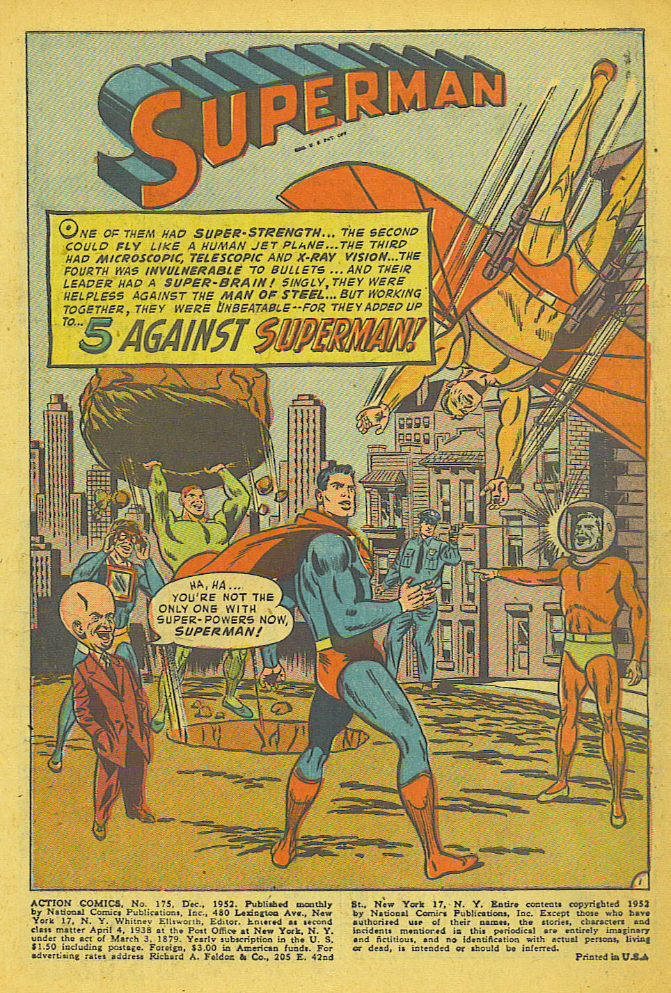 Read online Action Comics (1938) comic -  Issue #175 - 3