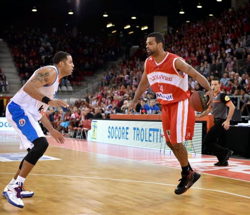 Ricardo Greer à l'attaque contre Rouen