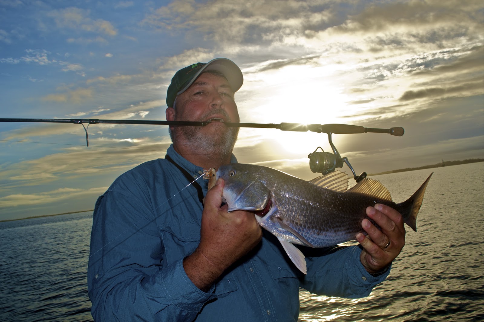 Carolina Guide Service Top Water Redfish, Trout, and Flounder