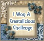 Top 5 at Creatalicious Blog challenge July 2011