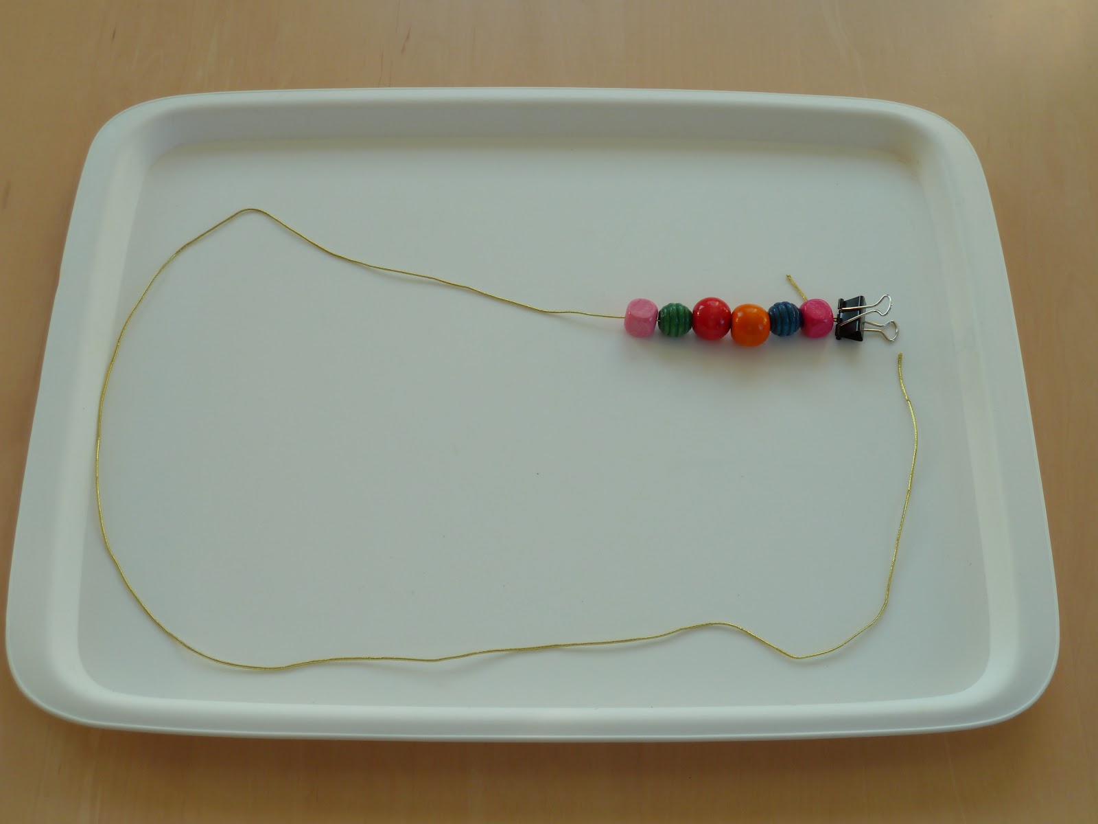 Family FECS Montessori Activity Fun with Teaching Pattern Recognition