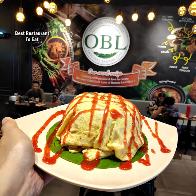 OBL Original Banana Leaf Putrajaya Menu - Pattaya Fried Rice