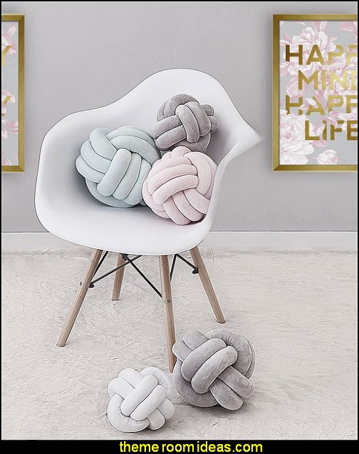 Knot Pillows Blush pink decorating - blush pink decor - blush and gold decor - blush pink and gold bedroom decor - blush pink gold baby girl nursery furniture - blush art prints - rose gold bedroom decor - blush black bedroom decor - blush mint green decor - Blush Black Gold Glitter home decor - Blush Pink furniture - marble murals Knot Pillows