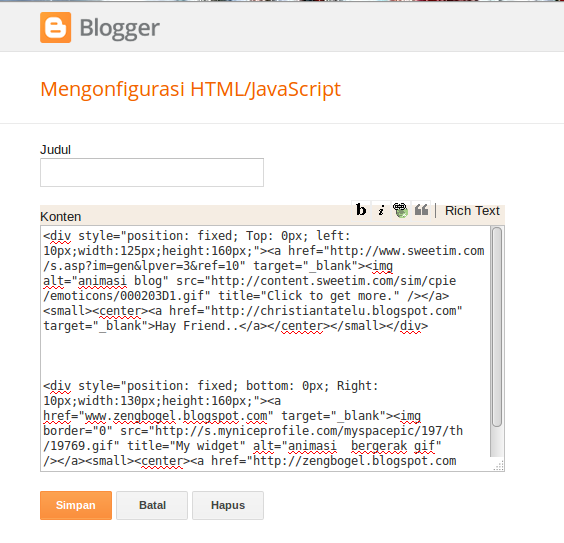 BLOGGER