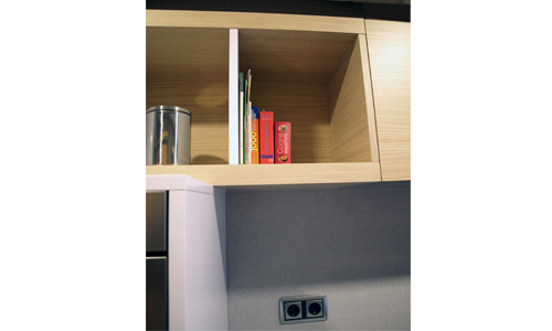 MOBILIARIO DE COCINA CON BUFFET DECORATIVO