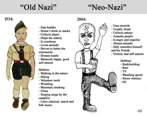 El neonazismo se cura con la edad