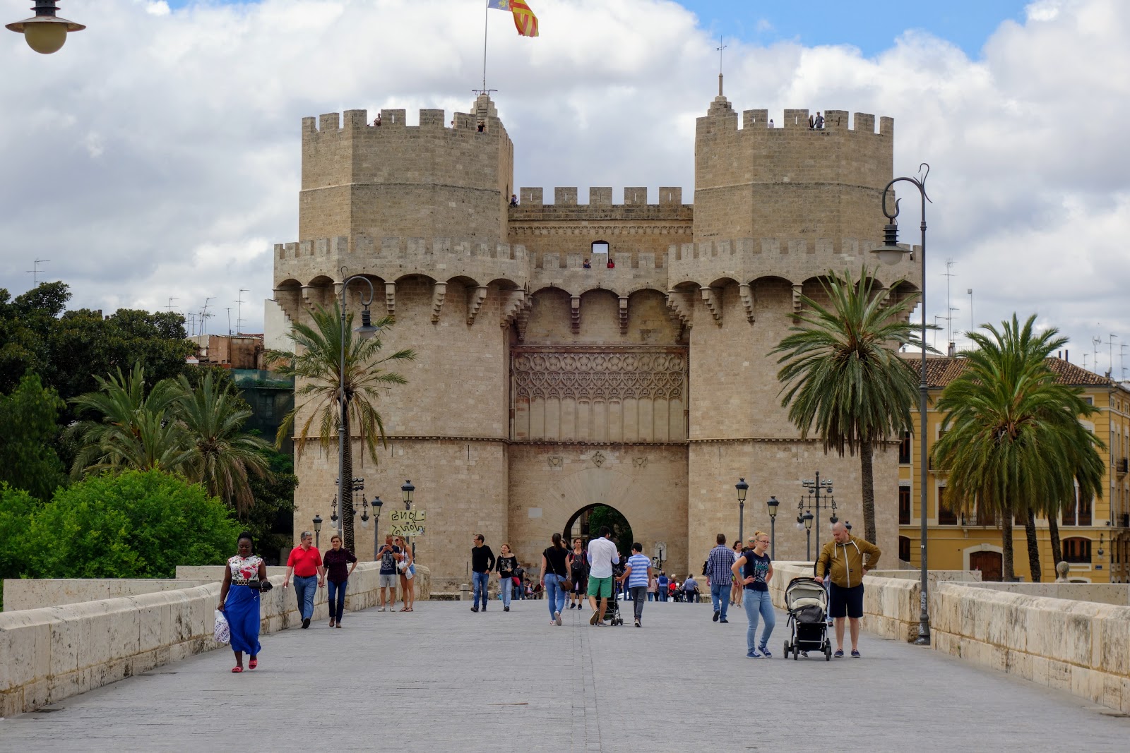 Las Torres de Serranos de Valencia