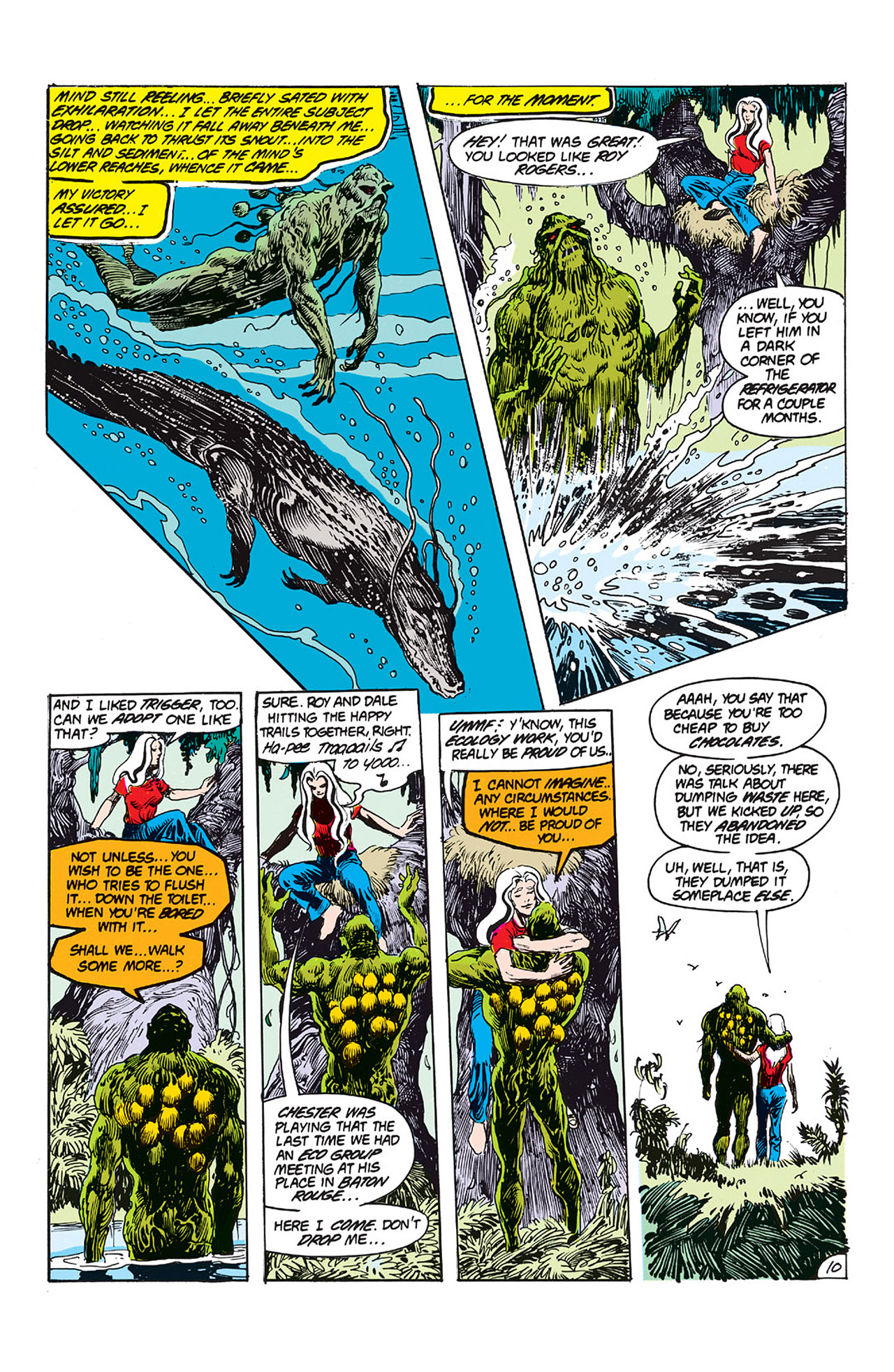 Read online Swamp Thing (1982) comic -  Issue #64 - 11