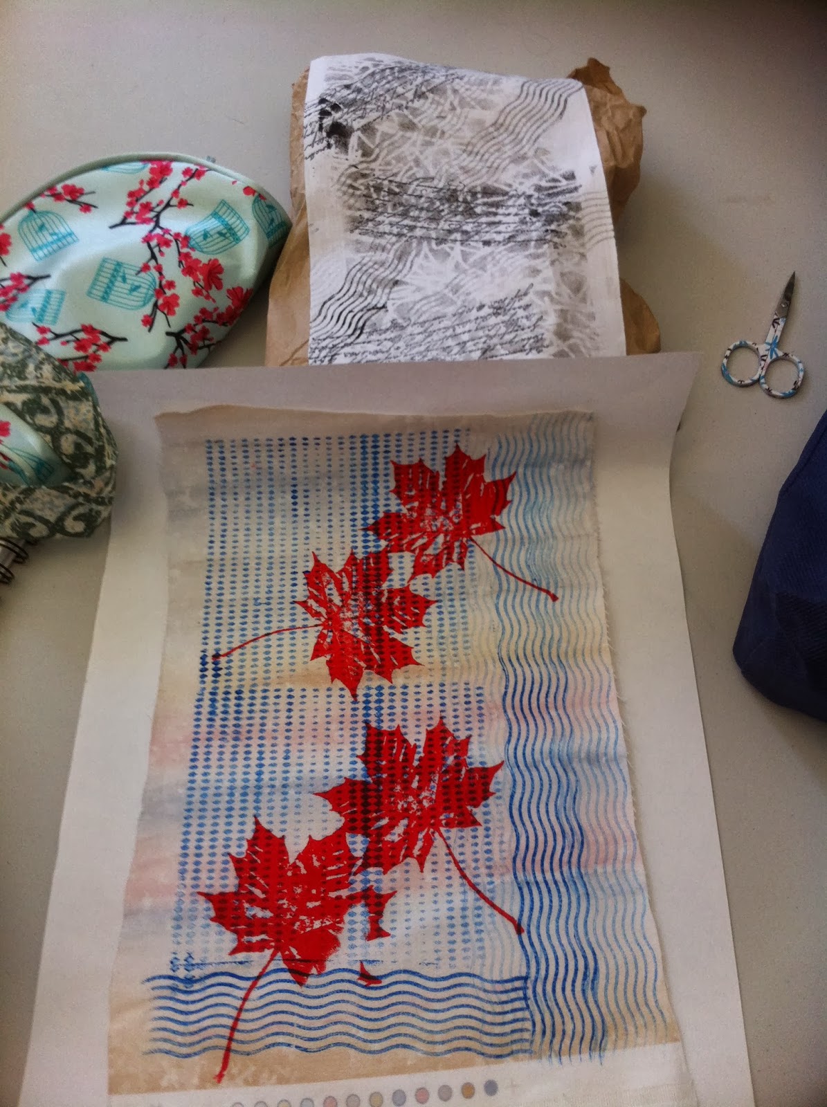 Quilters Cottage Norfolk Screen Printing Results