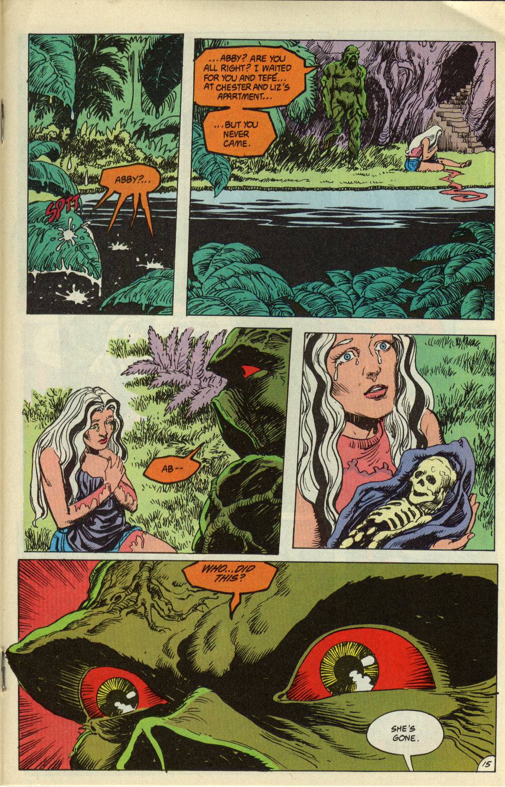 Read online Swamp Thing (1982) comic -  Issue #96 - 14