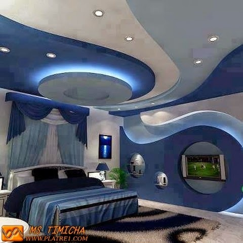 Decoration Platre Plafond Maroc 2018 Chambres A Coucher Modernes