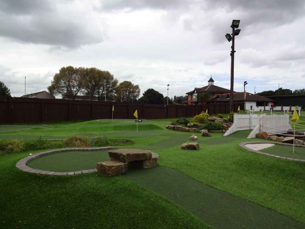 The Ham and Egger Files Minigolf at Liverpool Golf Centre