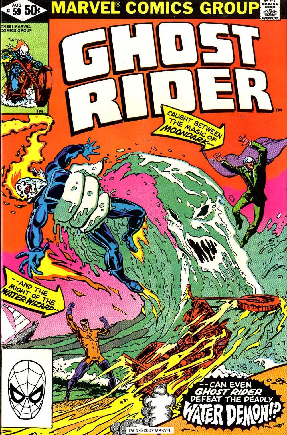 Read online Ghost Rider (1973) comic -  Issue #59 - 1