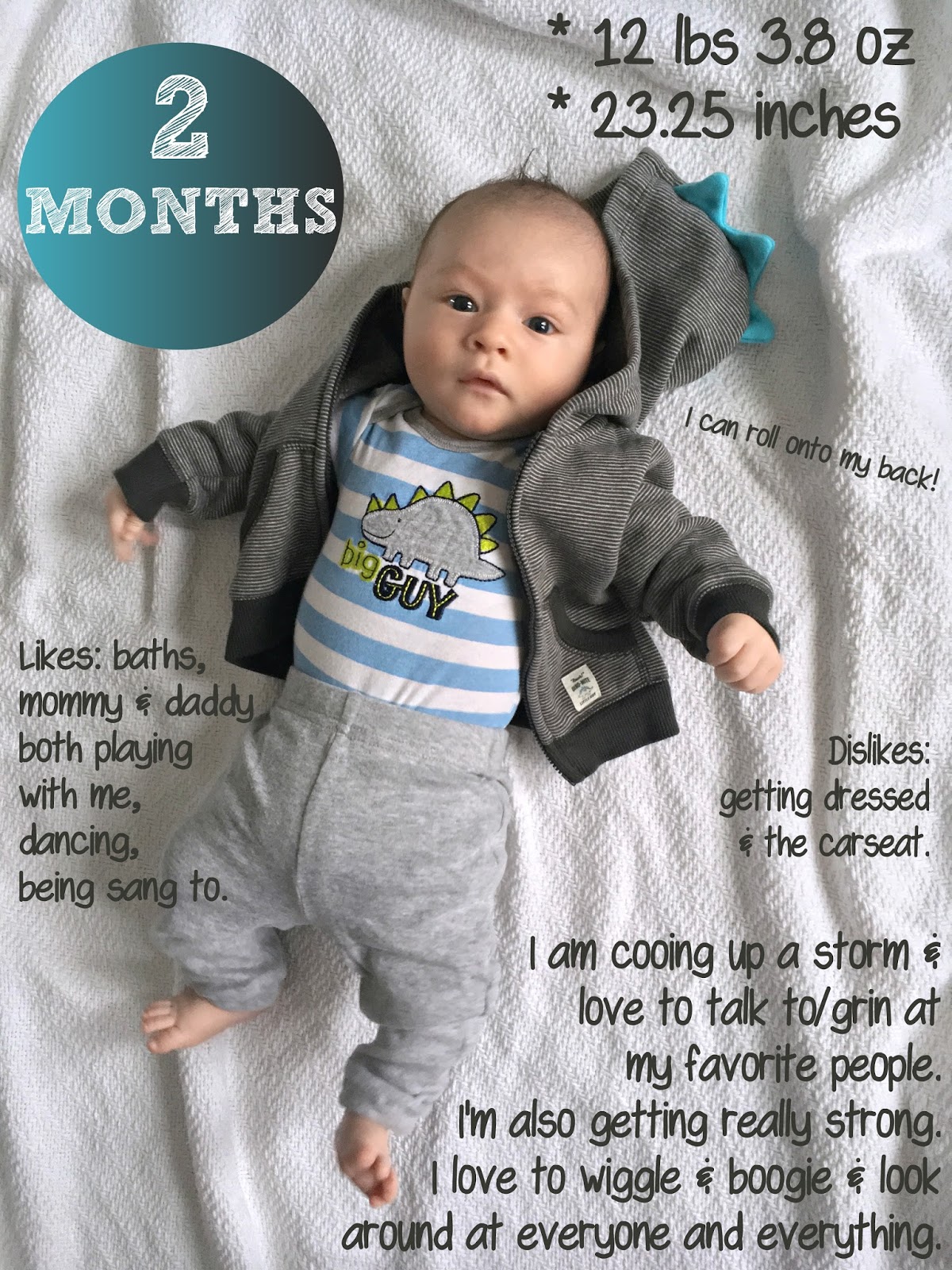 The Cooking Actress: James-2 Months!